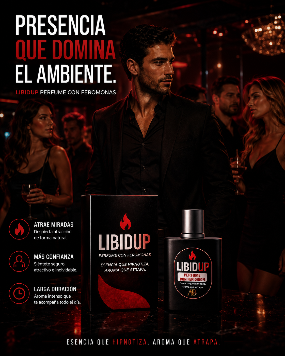 Perfume con feromonas LIBIDUP