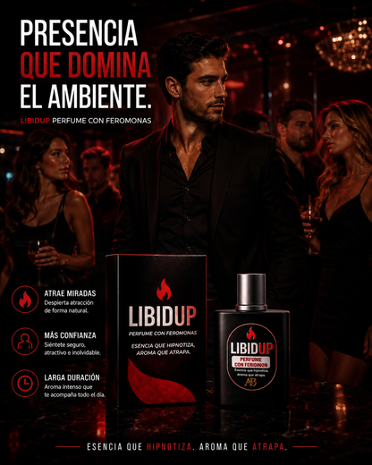 Perfume con feromonas LIBIDUP
