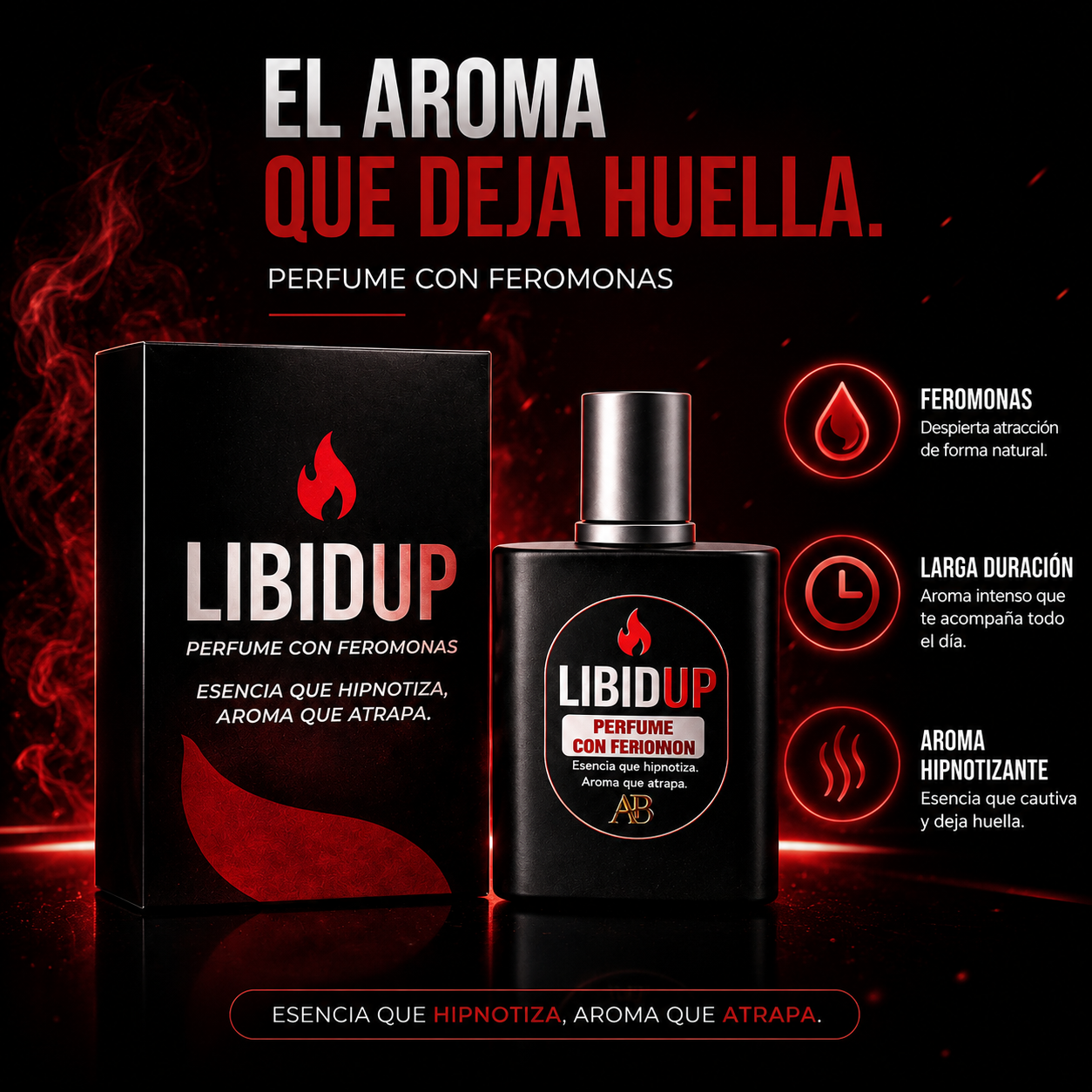 Perfume con feromonas LIBIDUP